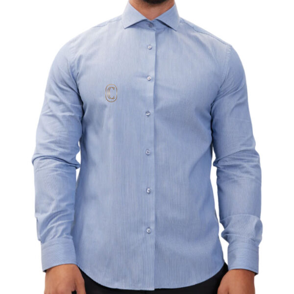 Camisa cuello francés para hombre